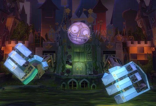 An image depicting the Clock Tower Boss from Epic Mickey.
