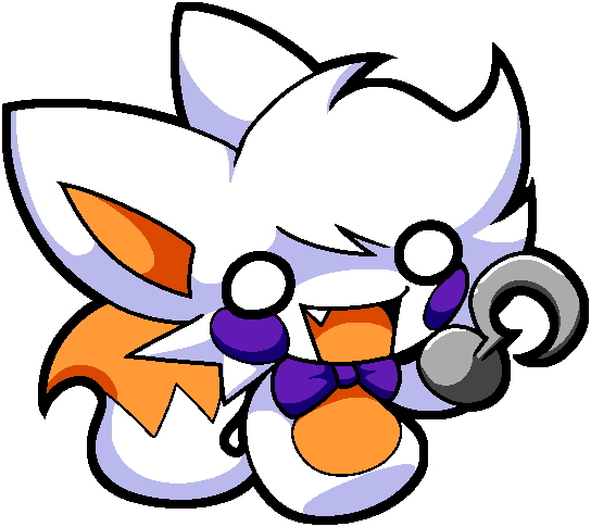 Lolbit as they appear in Five Nights at Frickbear's 3